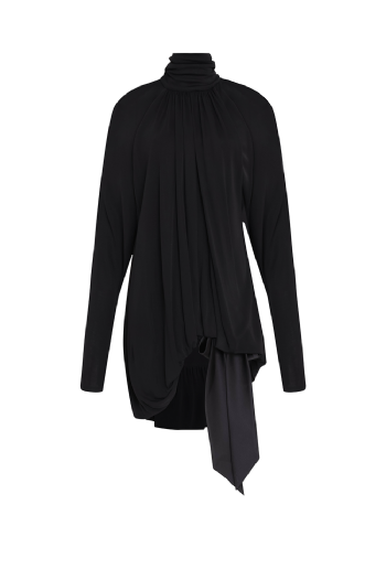 Lima Jersey Blouse Black