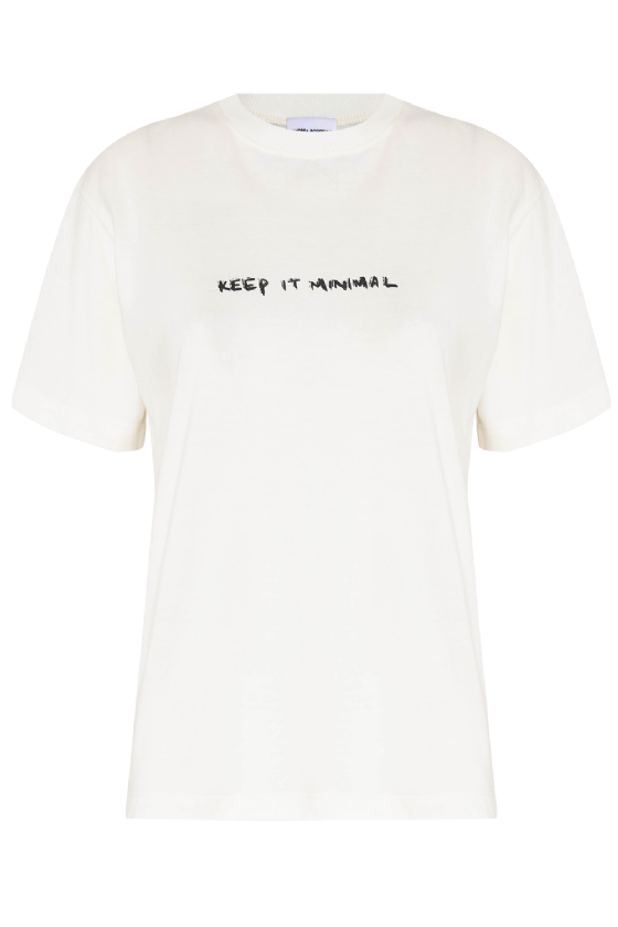 Luo Knit T-Shirt Off White