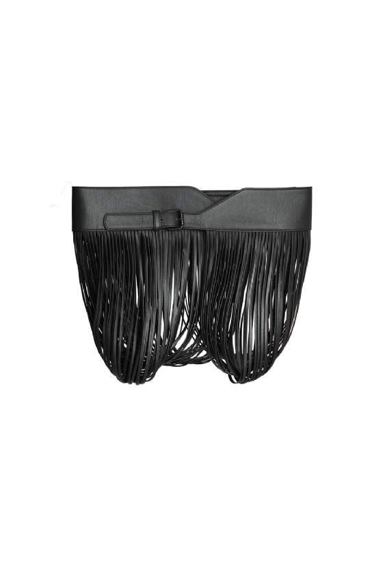 Jispa Leather Belt Black