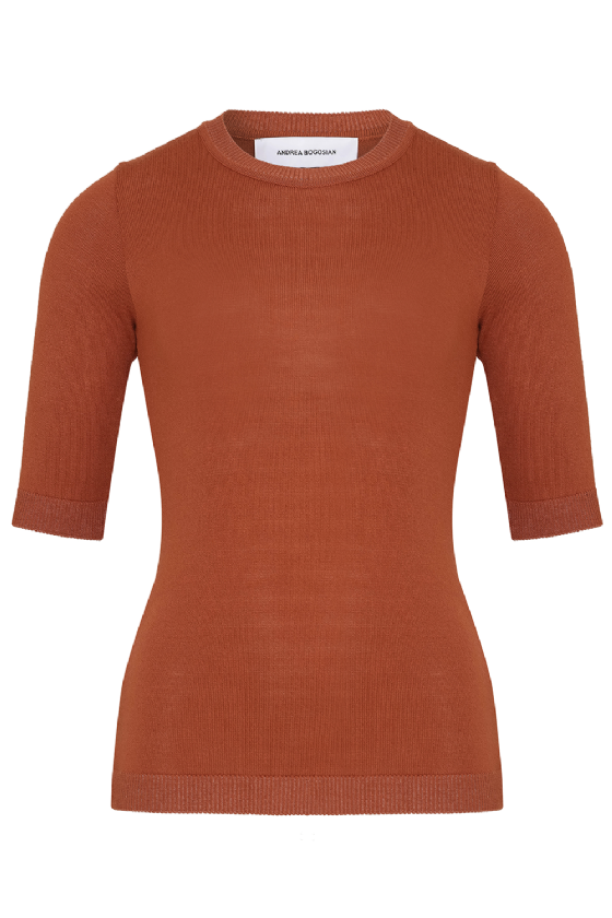 Laminia Knit Blouse Ambar