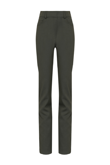 Linarta Wool Pants Dark Olive