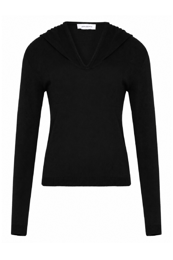  Lorron Knitting Blouse Black
