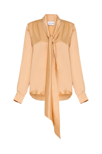 Lenis Silk Shirt Sand