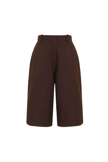 Limus Wool Bermuda Ebene Brown