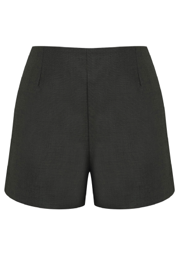Lem Wool Shorts Deep Green