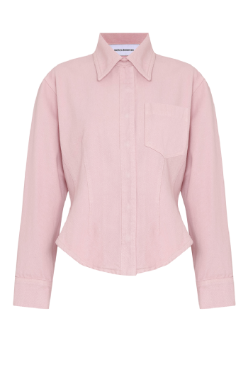 Laround Twill Shirt Light Pink