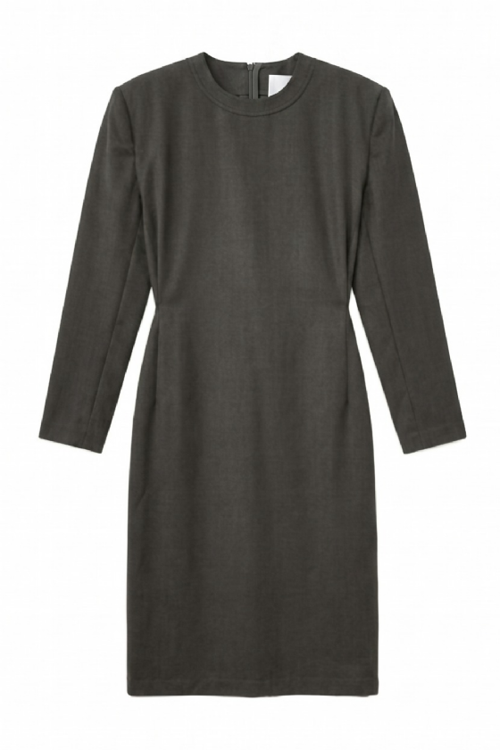 Lavinea Wool Dress Deep Green