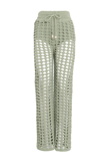 Jusna Knitted Pants Fresh Mint