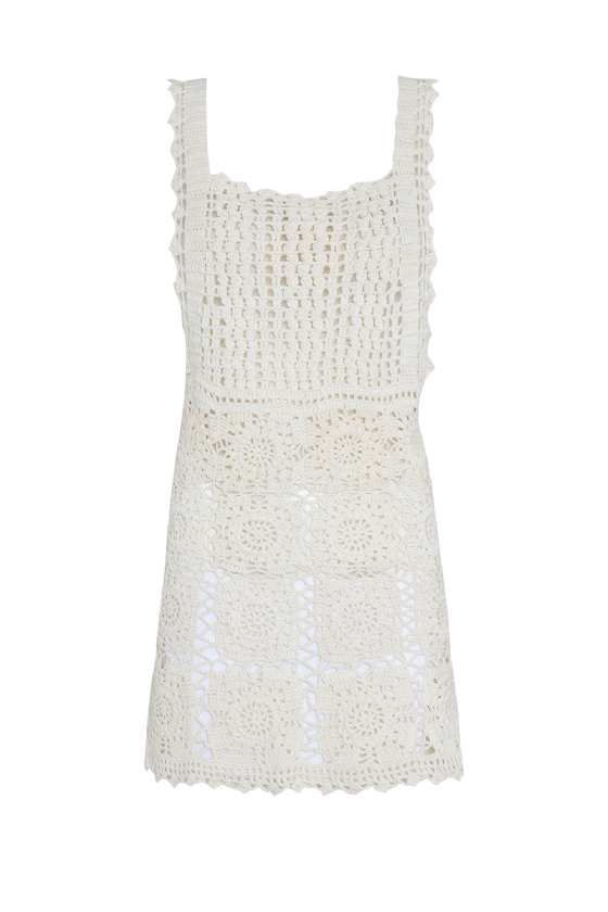 Jarci Knit Dress Off White