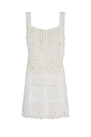 Jarci Knit Dress Off White