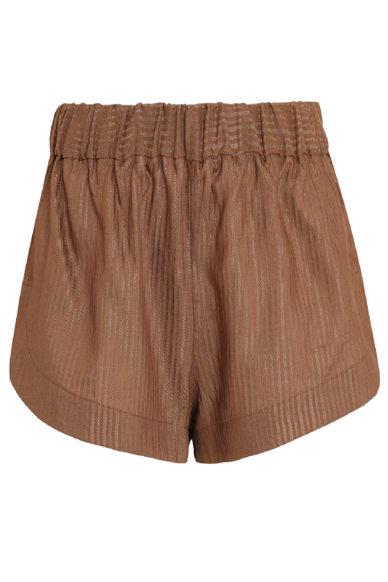 Jidras Voile Shorts Mascavo