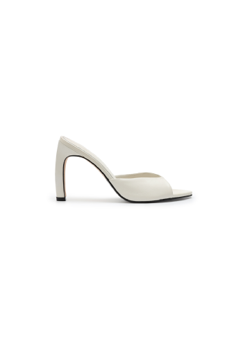 Maddo Leather Sandal Off White
