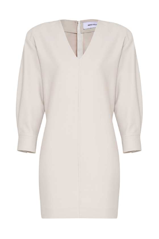  Lareth Knit Dress Off White