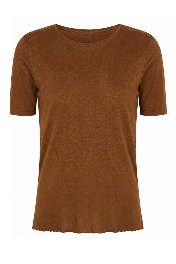 Jisadora Knit T-Shirt Mascavo