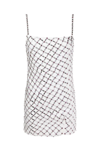 Edolom Crepe Dress Off White