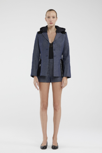 Blazer Jeans Freeze I Blue Nuit - Black