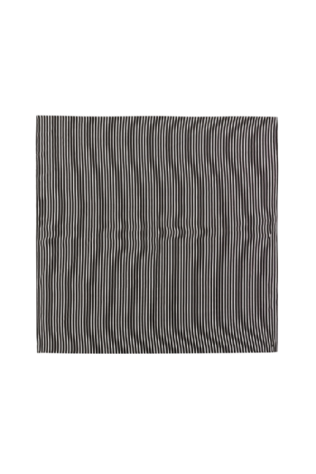 Fenzo Silk Scarf I Black-White