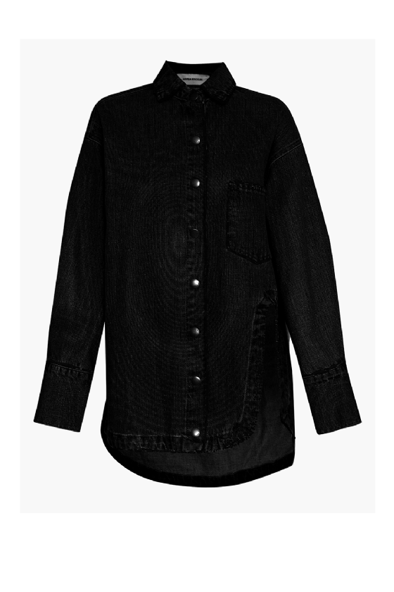 Ildah Denim Shirt Black