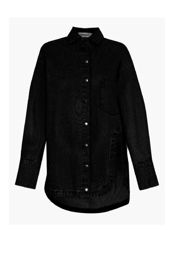 Ildah Denim Shirt Black