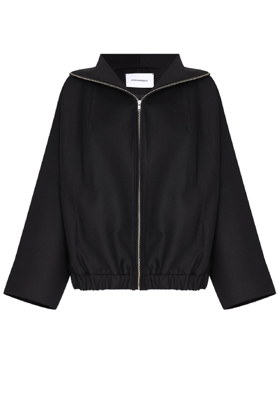 Lecrerc Wool Coat Black