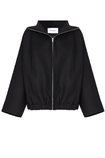 Lecrerc Wool Coat Black