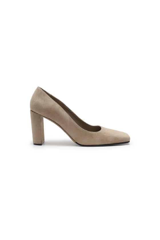 Madrad Suede Pumps Clay Brown