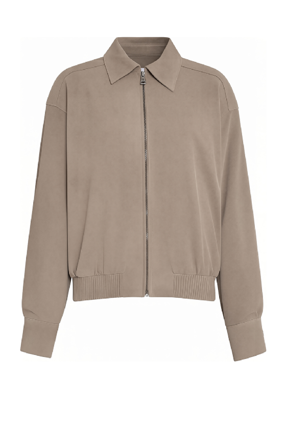 Minky  Chamois Jacket Taupe Gris