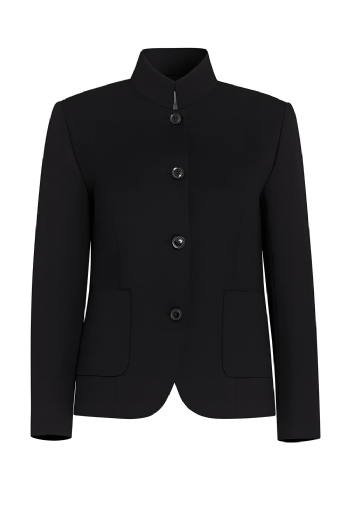 Wool Blazer Fs Musca Black