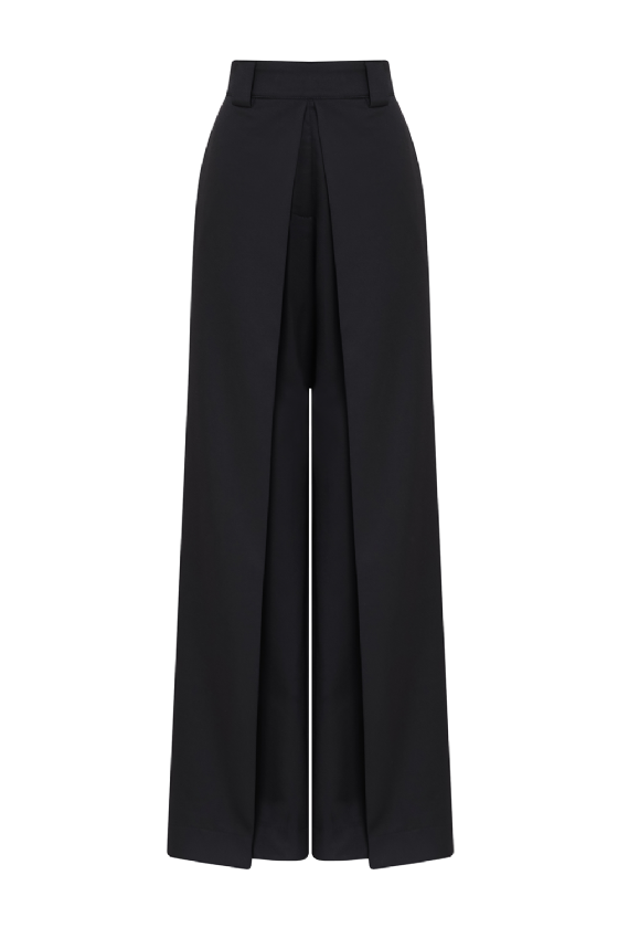 Misly Fs Wool Pants Black