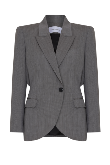 Blazer Lã Mcr Monica Gray