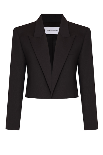 Mikey Wool Blazer Black