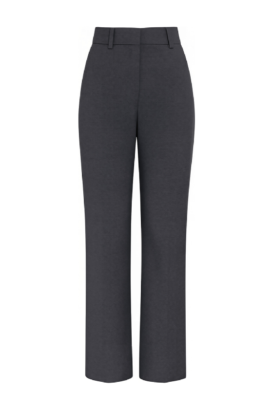 Marty Wool Trousers Gris Mélangé