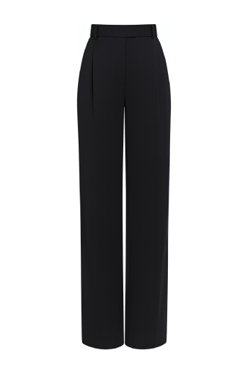 Maze Wool Trousers Black