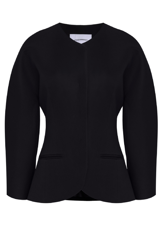  Maxime D-Twill Blazer Black