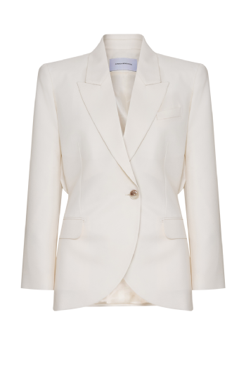 Monica Wool Blazer  Off White