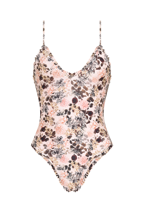 Mili Knit Swimsuit Soft Pink