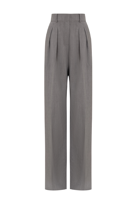 Mcr Mitila Wool Pants  Gray