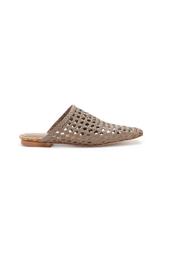 Miles Woven Mule  Clay Brown