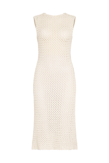 Marian Knit Dress Off White