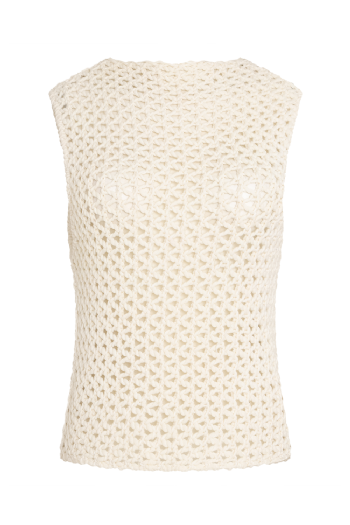 Marilia Knit Top Off White