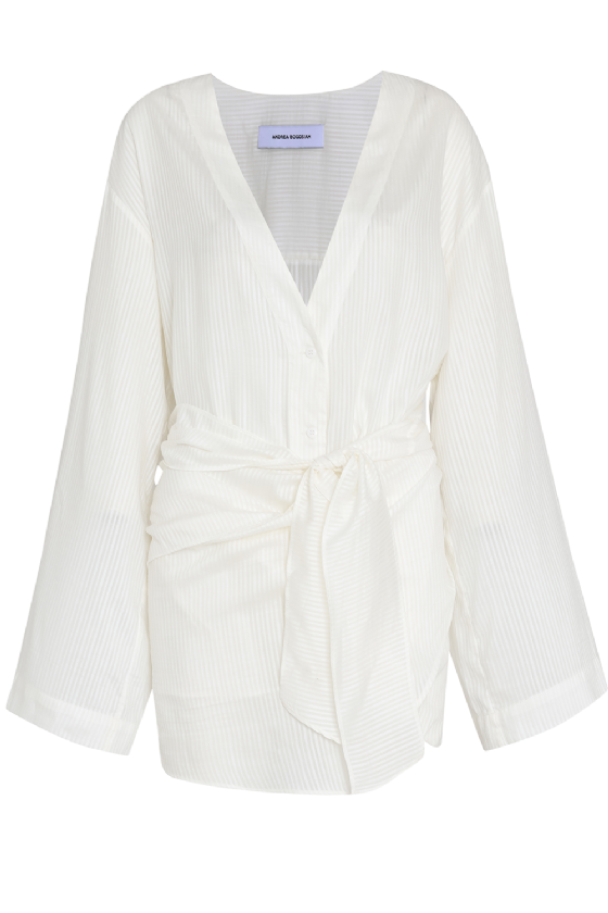 Jelenet Voile Kimono Off White