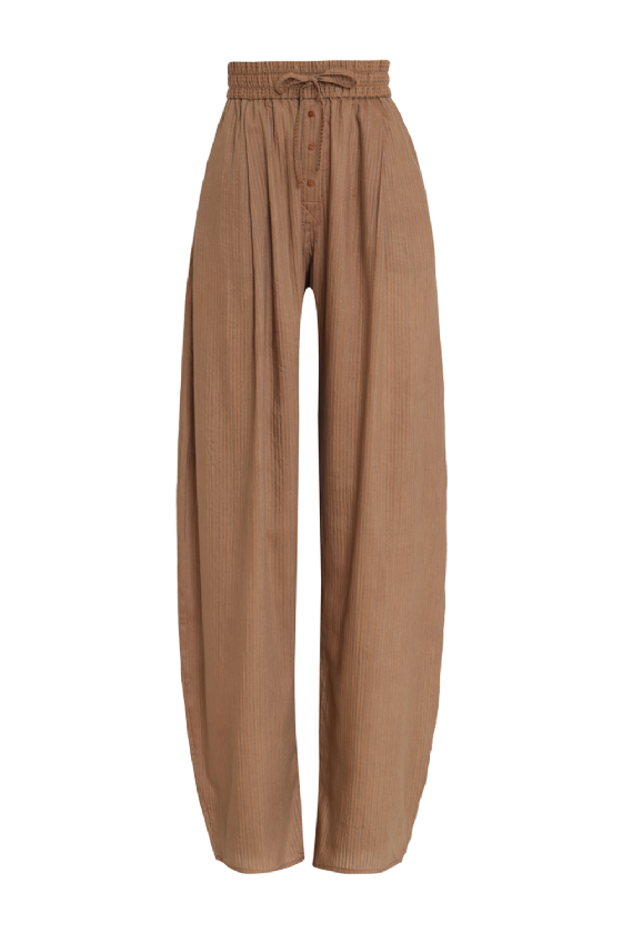 Jiba Voile Trousers Mascavo