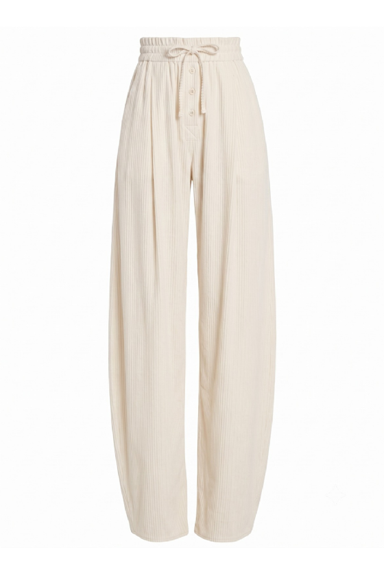 Jiba Voile Trousers Off White