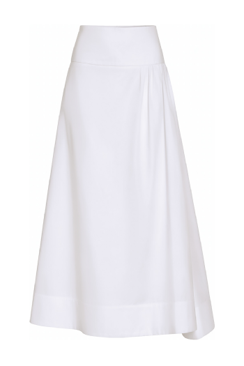 Mori  Cotton Twill Shirt White