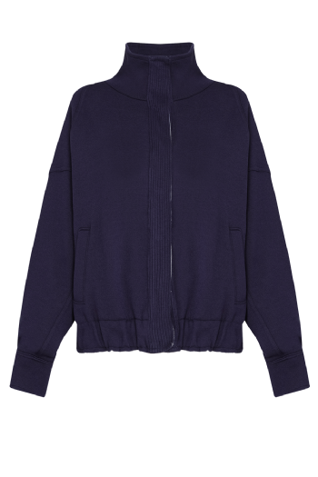  Mivet Knit Jacket Navy