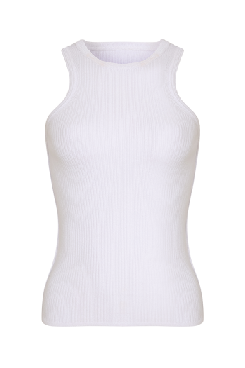 Mastik Knit Tank Top Off White