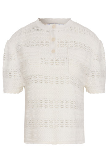 Mantone Knit Top Off White