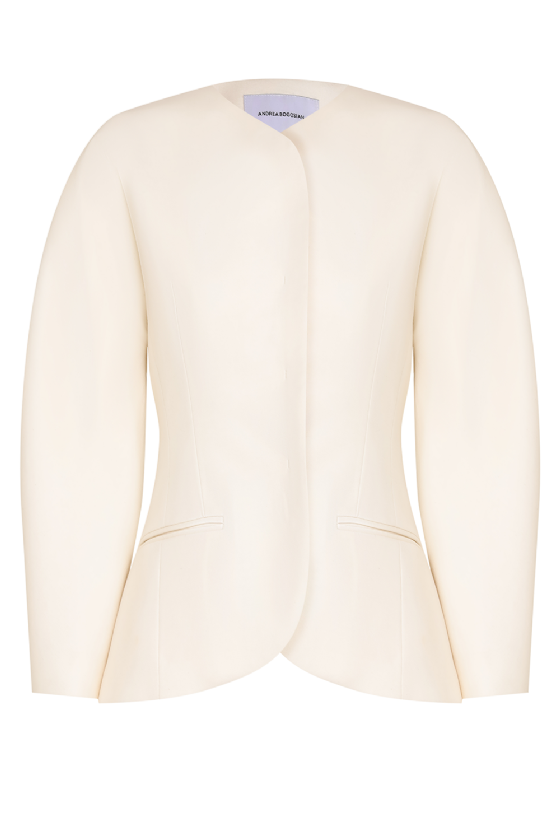  Maximum Wool Blazer Off White