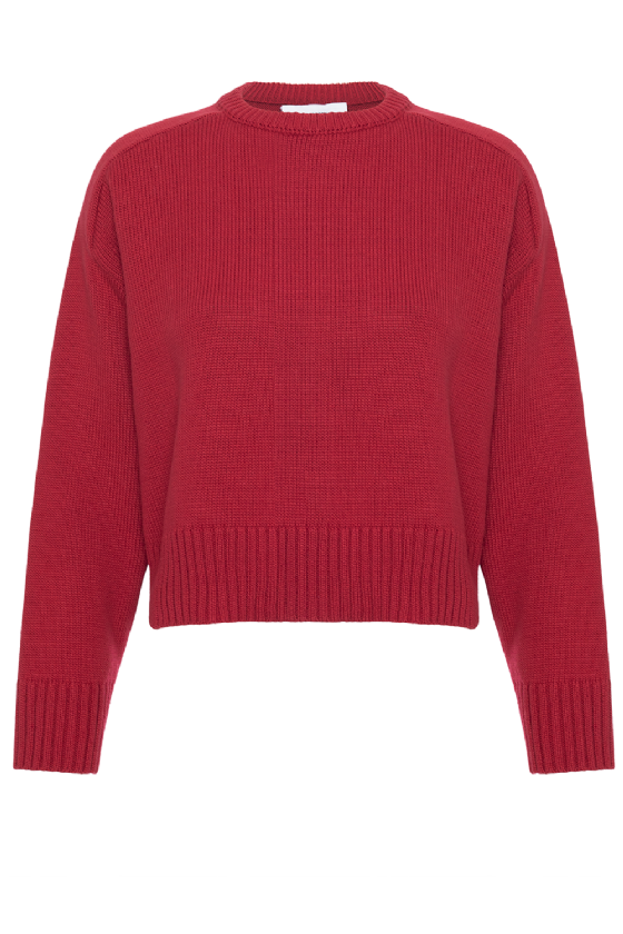 Moumou Knit Top Rouge