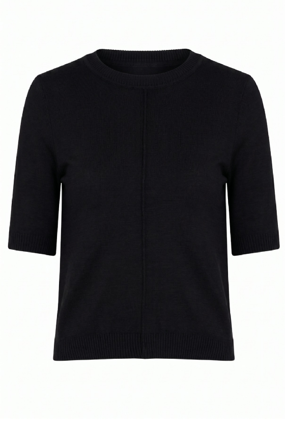 Majin Knit Top Black